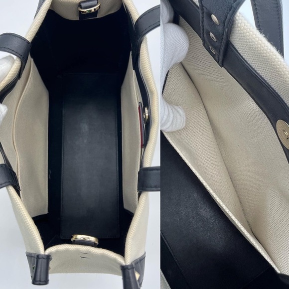 Authentic Valentino Garavani mini VLTN print Canvas tote - Picture 13 of 15